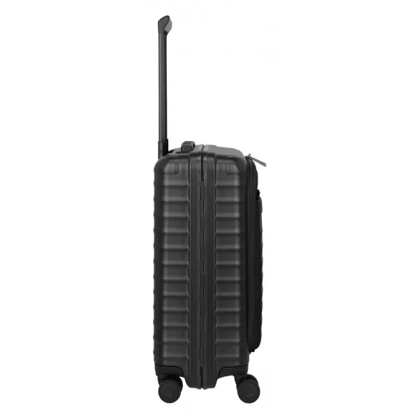  Koffer TITAN Overseas S Front pocket NACHTSCHATTEN SCHWARZ 