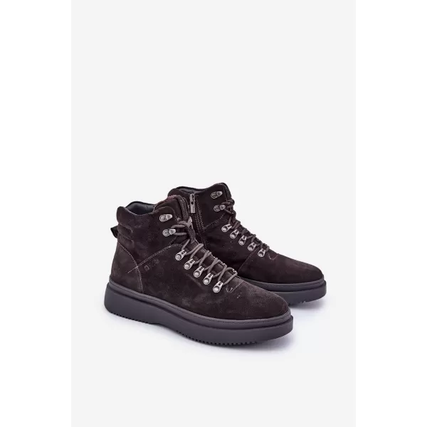  Herrenschuhe BIG STAR OO174189 BRAUN/BEIGE Big Star Shoes 