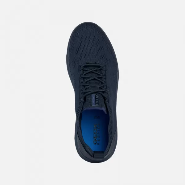 Herren-Sneaker GEOX SPHERICA G006450 DUNKELBLAU 
