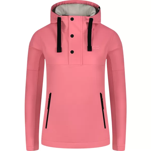  Softshelljacke für Damen NORDBLANC SHOAL NBSSL8341 ROSA 