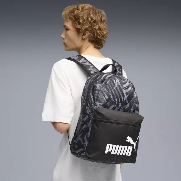  Rucksack PUMA PHASE AOP BACKPACK 091169_05 PUMA BLACK/GRAPHIC AOP 