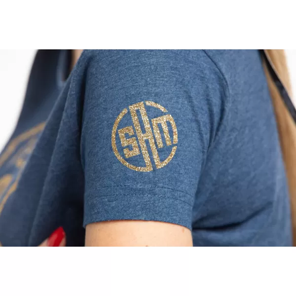  Damen-T-Shirt SAM 73 PROKREPU 006 BLAU 