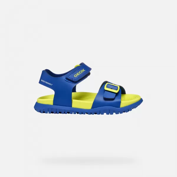  Sandalen für Jungen GEOX GHITA J35HMA000BCCK42H BLAU 