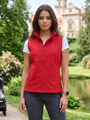 Softshellweste für Damen ALTISPORT NoPrint NP/ALW965 ROT