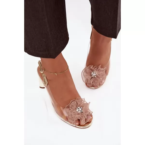  Damensandalen D&A MR52-236 GOLD 