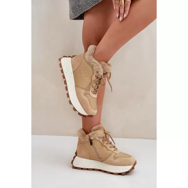  Damenschuhe BIG STAR OO274A330 BEIGE Big Star Shoes 