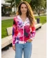 Hochwertiges Damen-Sweatshirt mit Reißverschluss ALTISPORT VOJ/ALW127MI02 ROSA