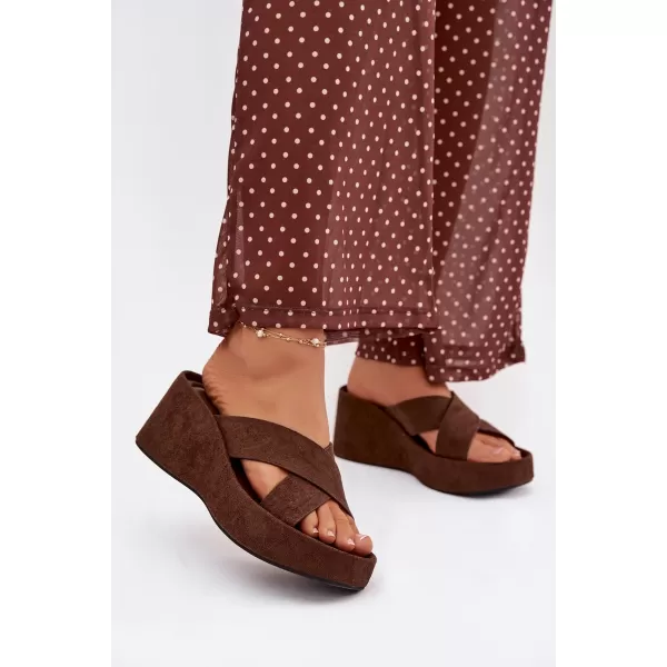  Damenhausschuhe BOTO CALORINE 41357 BRAUN 