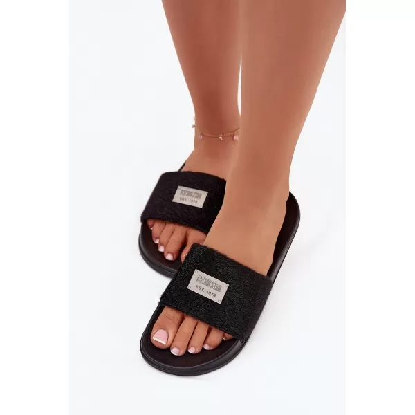  Damenhausschuhe BIG STAR SS274716 SCHWARZ Big Star Shoes 