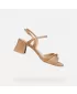 Damensandalen GEOX NEW ERAKLIA 50 T01 G012953 HELLBRAUN
