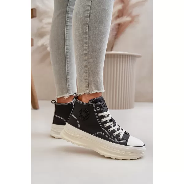  Damen-Sneaker BIG STAR OO274068 SCHWARZ Big Star Shoes 