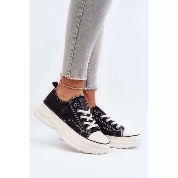  Damen-Sneaker BIG STAR NN274125 SCHWARZ Big Star Shoes 