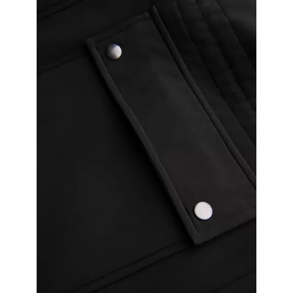  Herrenmantel OMBRE OM-JAPJ-0314 SCHWARZ 
