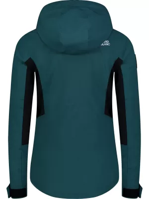 Damen-Skijacke NORDBLANC TWILIGHT NBWJL8129 DUNKELGRÜN