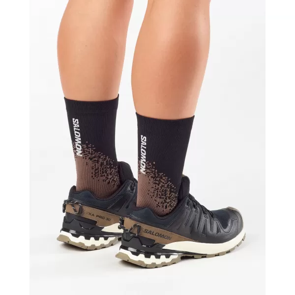 Herrenschuhe SALOMON XA PRO 3D V9 GTX LIFELONG M L47963800 SCHWARZ/KOJOTENBRAUN/VANILLEEIS 