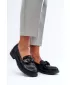Damenmokassins S.BARSKI HY335 SCHWARZ