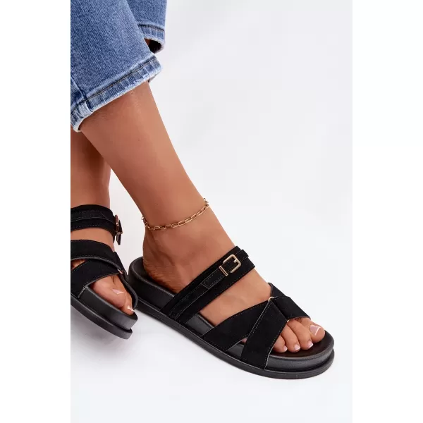  Damenhausschuhe BOTO SELORINA 41592 SCHWARZ 