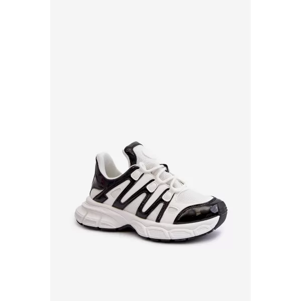  Damen-Sneaker BOTO ELLERAI 31565 WEIß/SCHWARZ 