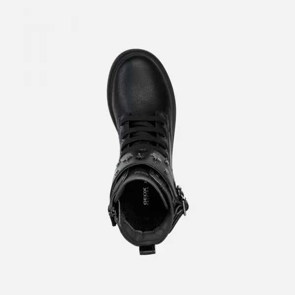 Stiefeletten für Mädchen GEOX ECLAIR J169QD000BUC9B1G SCHWARZ 