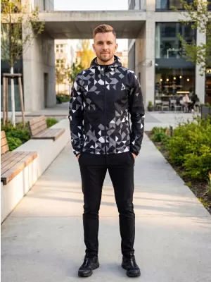 Premium-Softshelljacke für Herren ALTISPORT VOJ/ALM108JACK01 SCHWARZ