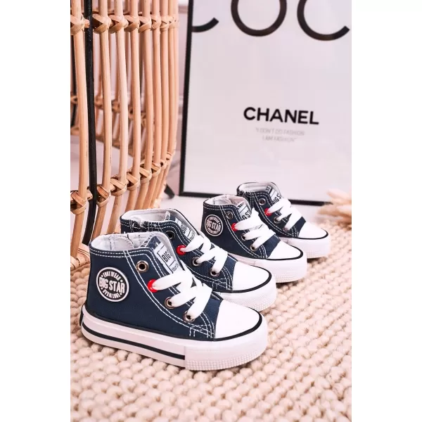  Kinder-Sneaker BIG STAR HH374189 NAVY Big Star Shoes 