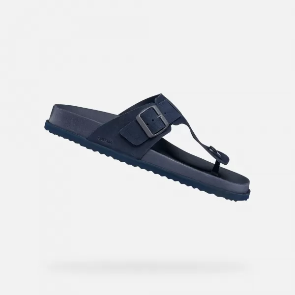  Herrenhausschuhe GEOX PARNAIBA G014437 DUNKELBLAU 