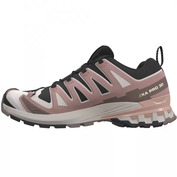  Damenschuhe SALOMON XA PRO 3D V9 W L47882800 SCHWARZ/WURZELHOLZ/MAHAGONI-ROSÉ 