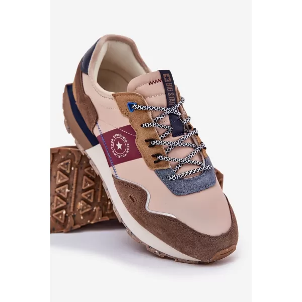  Herren-Sneaker BIG STAR RR174475 BEIGE Big Star Shoes 