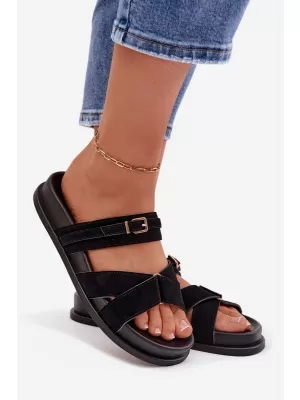 Damenhausschuhe BOTO SELORINA 41592 SCHWARZ