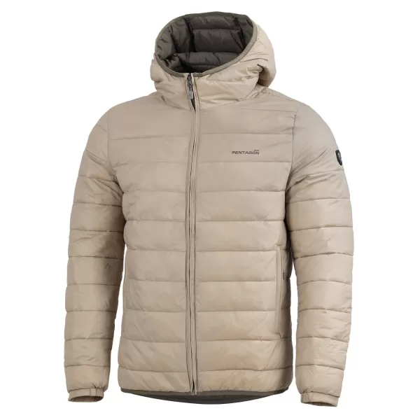  Mantel PENTAGON AURORA 2.0 PUFFER HOODED JACKET K08048-2.0 KHAKI 