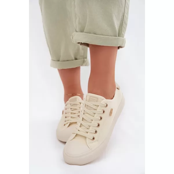  Damen-Sneaker BIG STAR TT274004 BEIGE Big Star Shoes 