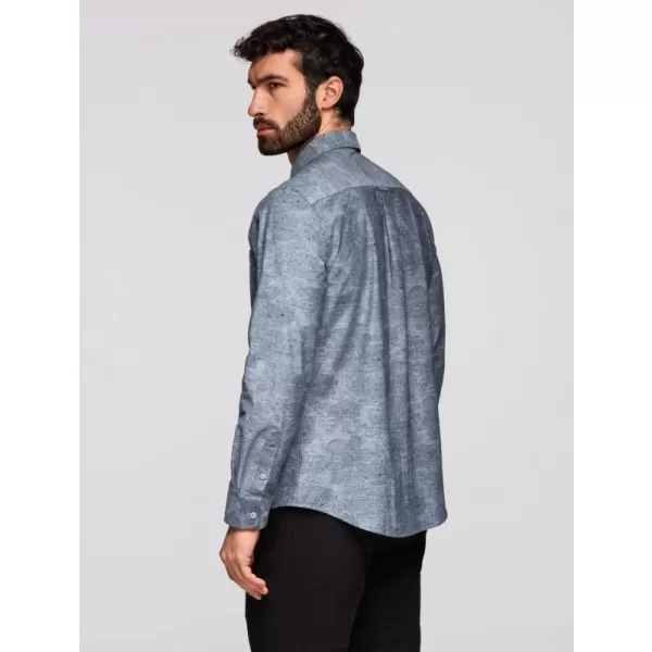  Herrenhemd OMBRE K701 GRAU 