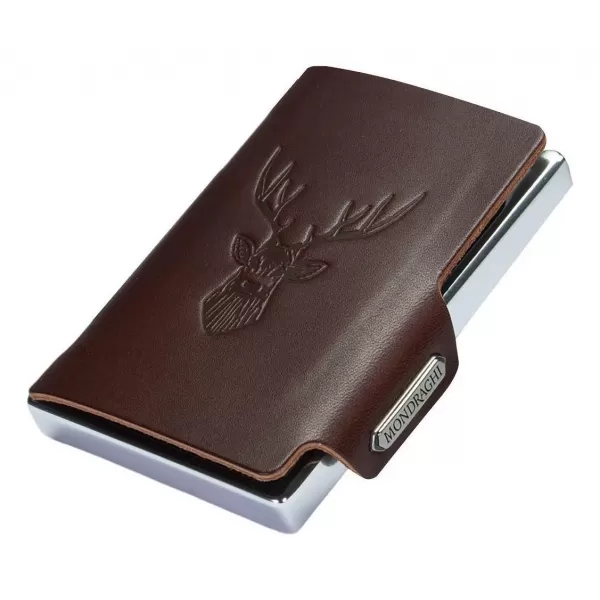  Geldbörse MONDRAGHI Silhouette Classic Deer BRAUN 