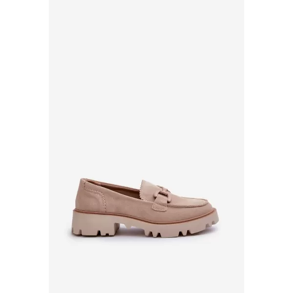  Damenmokassins D&A TW117 BEIGE 