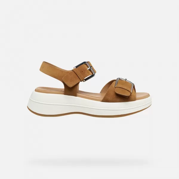  Damensandalen GEOX SPHERICA ECUB-3 S G012854 BRAUN 