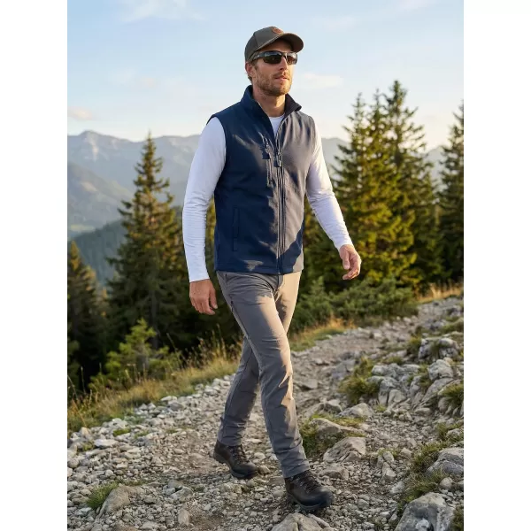  Herren-Softshellweste ALTISPORT NoPrint NP/ALM865 MARINEBLAU 