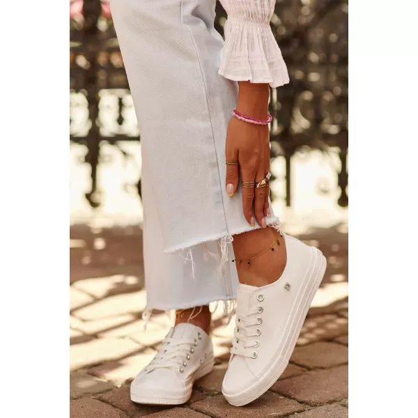  Damen-Sneaker BIG STAR NN274285 WEISS Big Star Shoes 