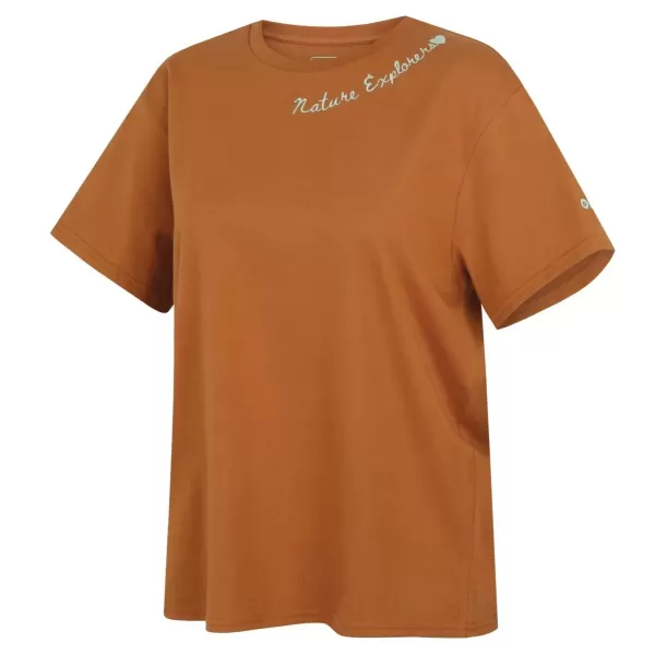  Damen-T-Shirt HUSKY TEE NATURE L BRAUN 