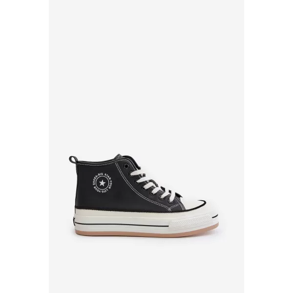  Damen-Sneaker BIG STAR OO274062 SCHWARZ Big Star Shoes 