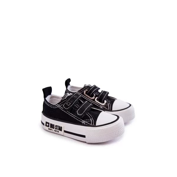  Kinder-Sneaker BIG STAR KK374074 SCHWARZ Big Star Shoes 