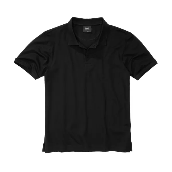  Herren-T-Shirt mit Kragen BRANDIT 4215 SCHWARZ 