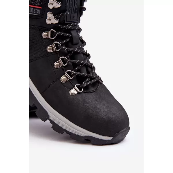  Herrenschuhe BIG STAR KK174215 SCHWARZ Big Star Shoes 