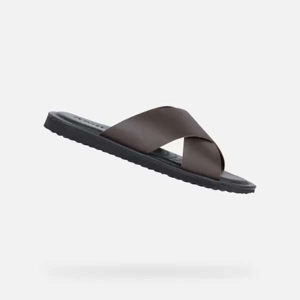  Herrenhausschuhe GEOX ERICE G002619 SCHWARZ 
