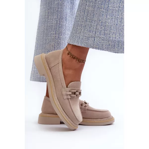  Damenmokassins S.BARSKI HX52-222 BEIGE 