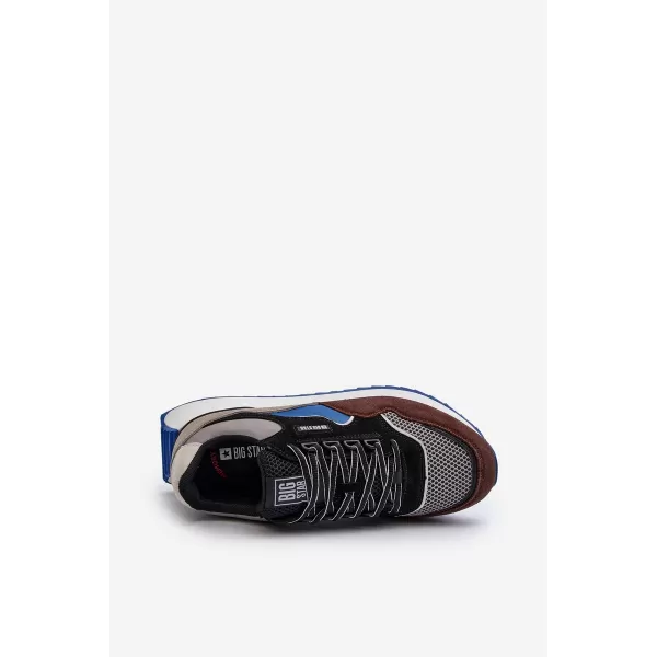  Herren-Sneaker BIG STAR NN174322 SCHWARZ Big Star Shoes 