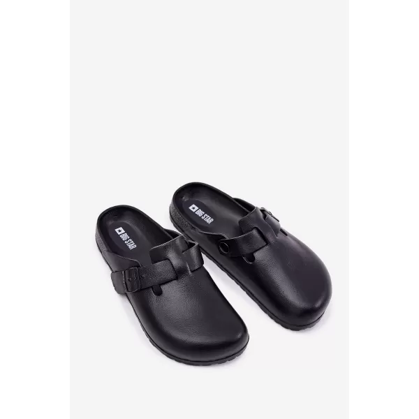  Herrenhausschuhe BIG STAR RR174A022 SCHWARZ Big Star Shoes 