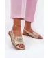 Damensandalen S.BARSKI KV51-096 HELLES GOLD