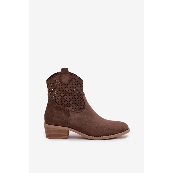  Damenschuhe mit Absatz BOTO BRIAVINE 41827 BRAUN 