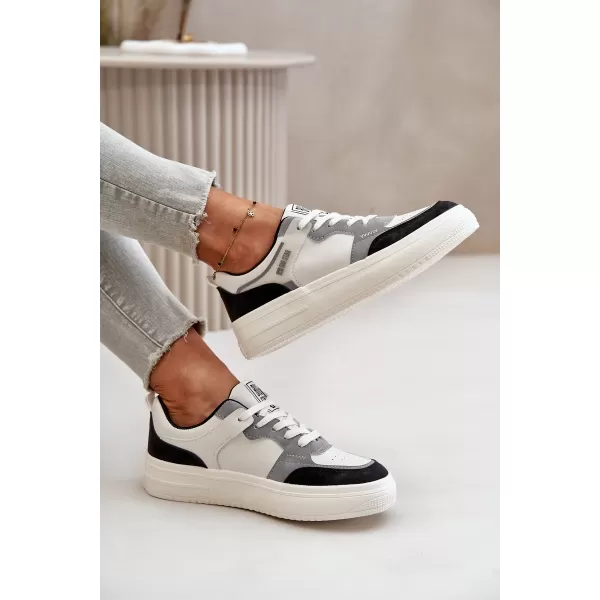  Damen-Sneaker BIG STAR OO274028 WEISS Big Star Shoes 