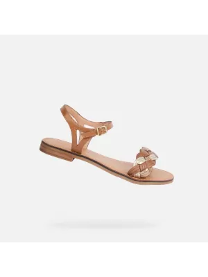Damensandalen GEOX MADDALUSIAC G013189 BRAUN
